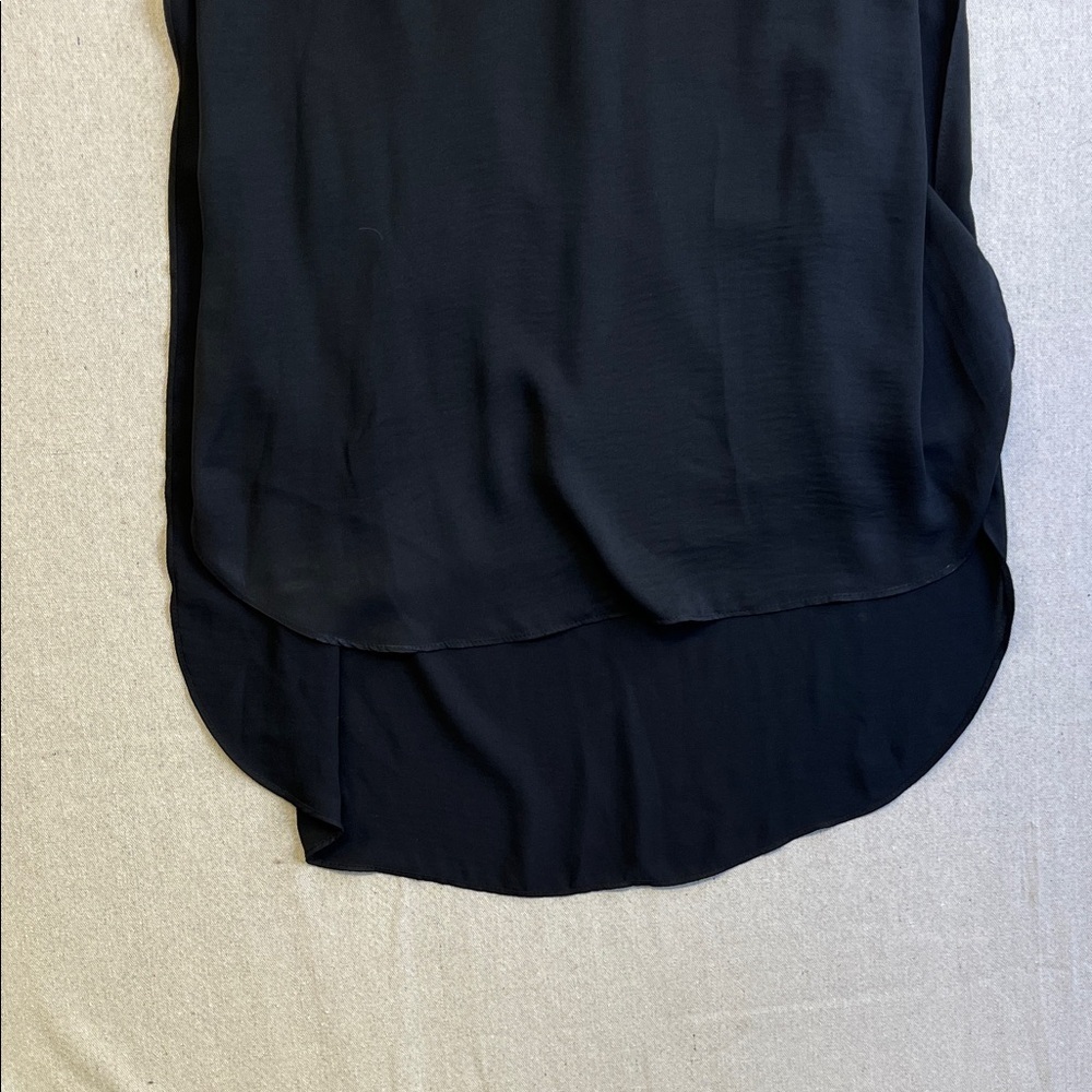 Rachel Roy Black Sleeveless Layered Shift Dress Size Small - Picture 4 of 10
